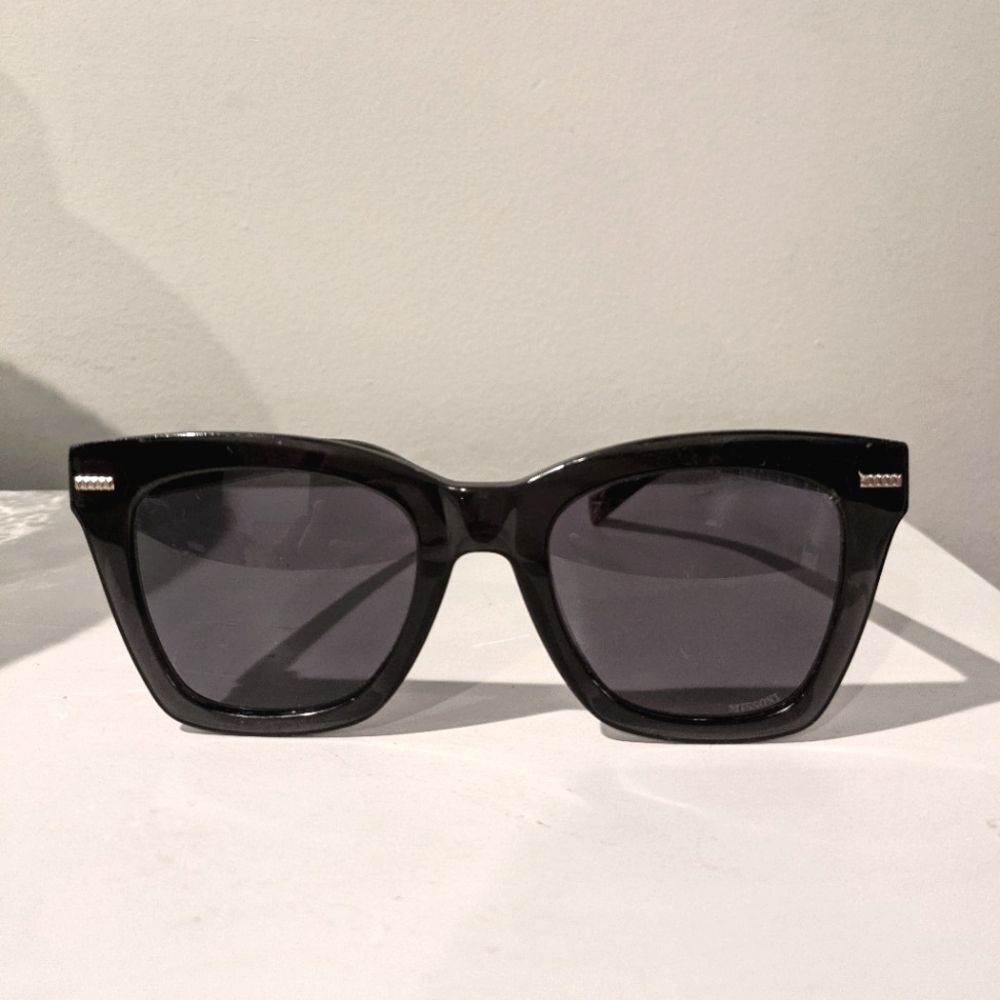 Missoni Wayfarer Black Sunglasses